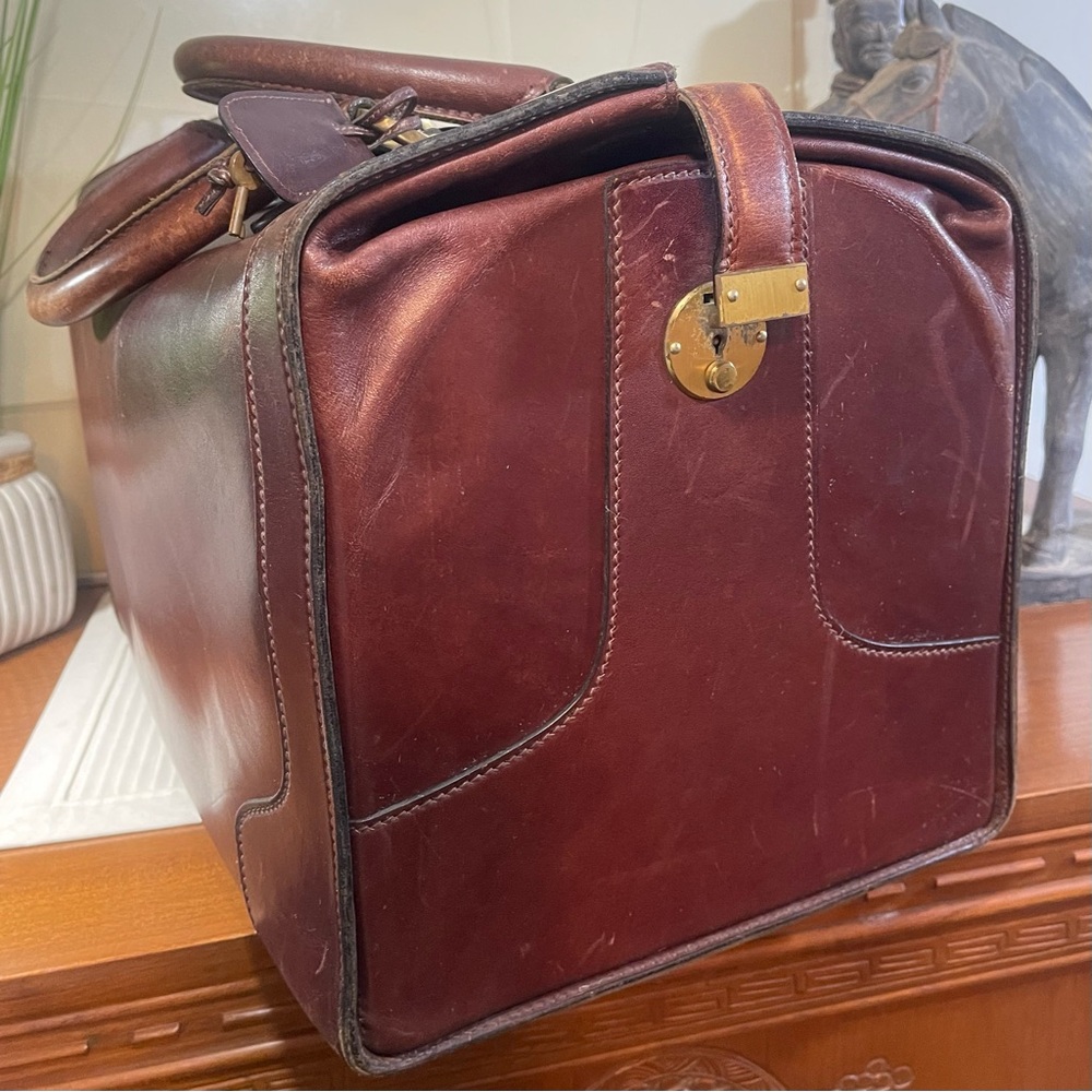 Gucci 1940's Train Case, RARE Giorgio Gucci - Picture 15 of 16